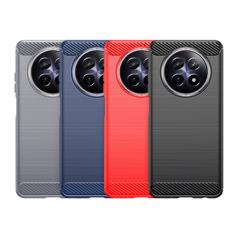 เคสสำหรับ realme 12 5G และ Realme 12X 5G (ใช้ร่วมกัน) ผลิตจาก TPU กันกระแทกได้ (VICKIE)
