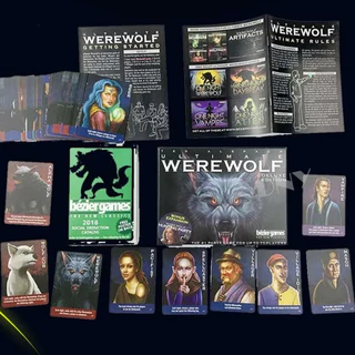ปาร์ตี้สันทนาการสำหรับผู้ใหญ่ เกมกระดาน ไพ่การ์ดมนุษย์หมาป่า