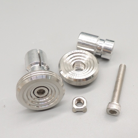 น็อตอุดปลายแฮนด์ สแตนเลสแท้ ใส่ WAVE / PCX / MSX / SONICและแฮนด์กลวงขนาด 22 มิลได้ทุกรุ่นCNC