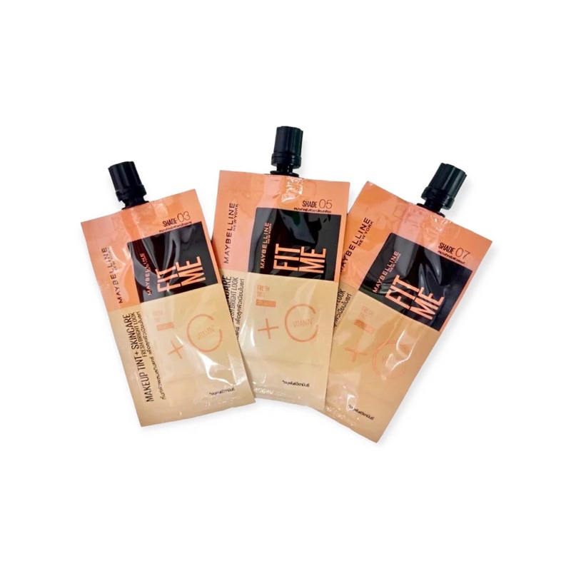 Maybelline Fit Me Fresh Tint SPF50 + Vit C แบบซอง 5 ml.