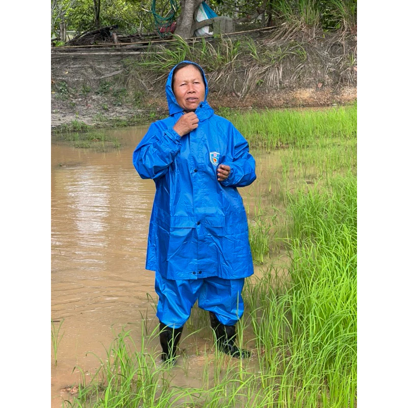 ชุดเสื้อกันฝนตราช้าง พร้อมกางเกง thumbnail 4