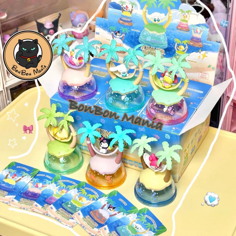 [แบบแยก-เลือกตัวได้] Sanrio Characters Summer Island blind box set