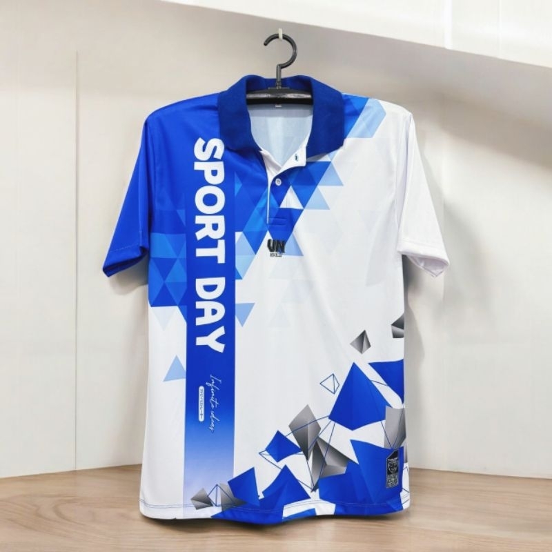 VN เสื้อกีฬาคอปก เสื้อกีฬาสี ใส่สบาย มีไซส์ใหญ่ S-6XL