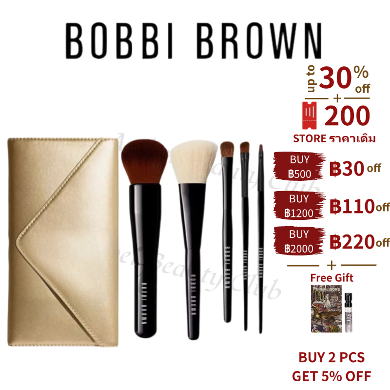 【 พร้อมส่ง】แท้ % Makeup Brush Even face brush Eye shadow brush 5Pcs/set