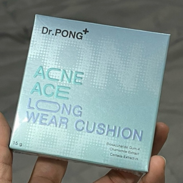 แท้ ใหม่ มือ1 Dr.Pong+ acne ace long wear cushion คุชชั่น