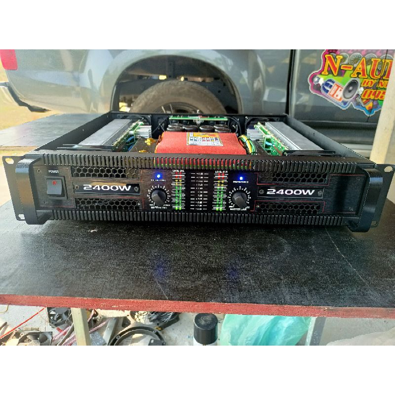รุ่นบัตรเต็ม 2400 วัตต์เต็ม rms 18"=4 รับประกันตลอดอายุการใช้งาน