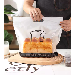 Baking Barn (50ใบ/แพ็ค) ถุงใส่ขนมปัง ถุงขนมปัง ถุงใส่ครัวซอง ถุงใส่ขนมปังโทส Toast bag