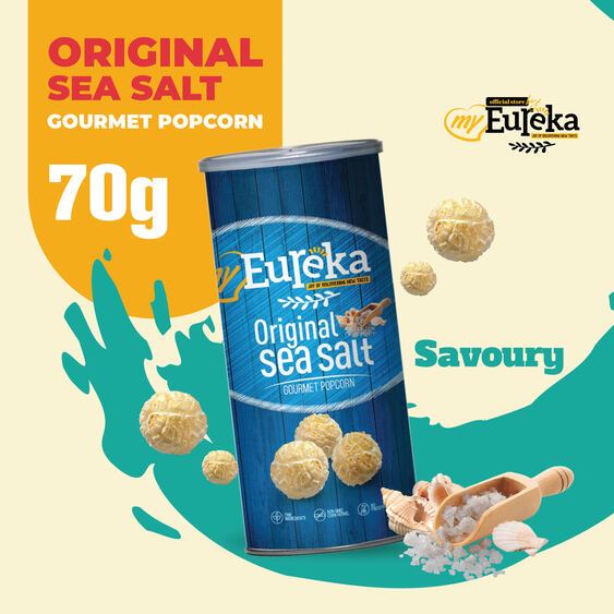 ป๊อปคอร์น MY EUREKA POPCORN มาย ยูเรก้า รส ออริจินอล  70/120g