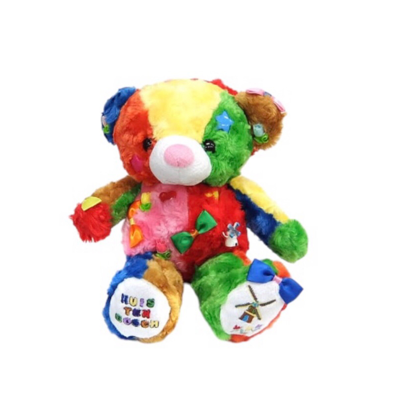 Huis Ten Bosch Rainbow Flower Bear Plush Toys