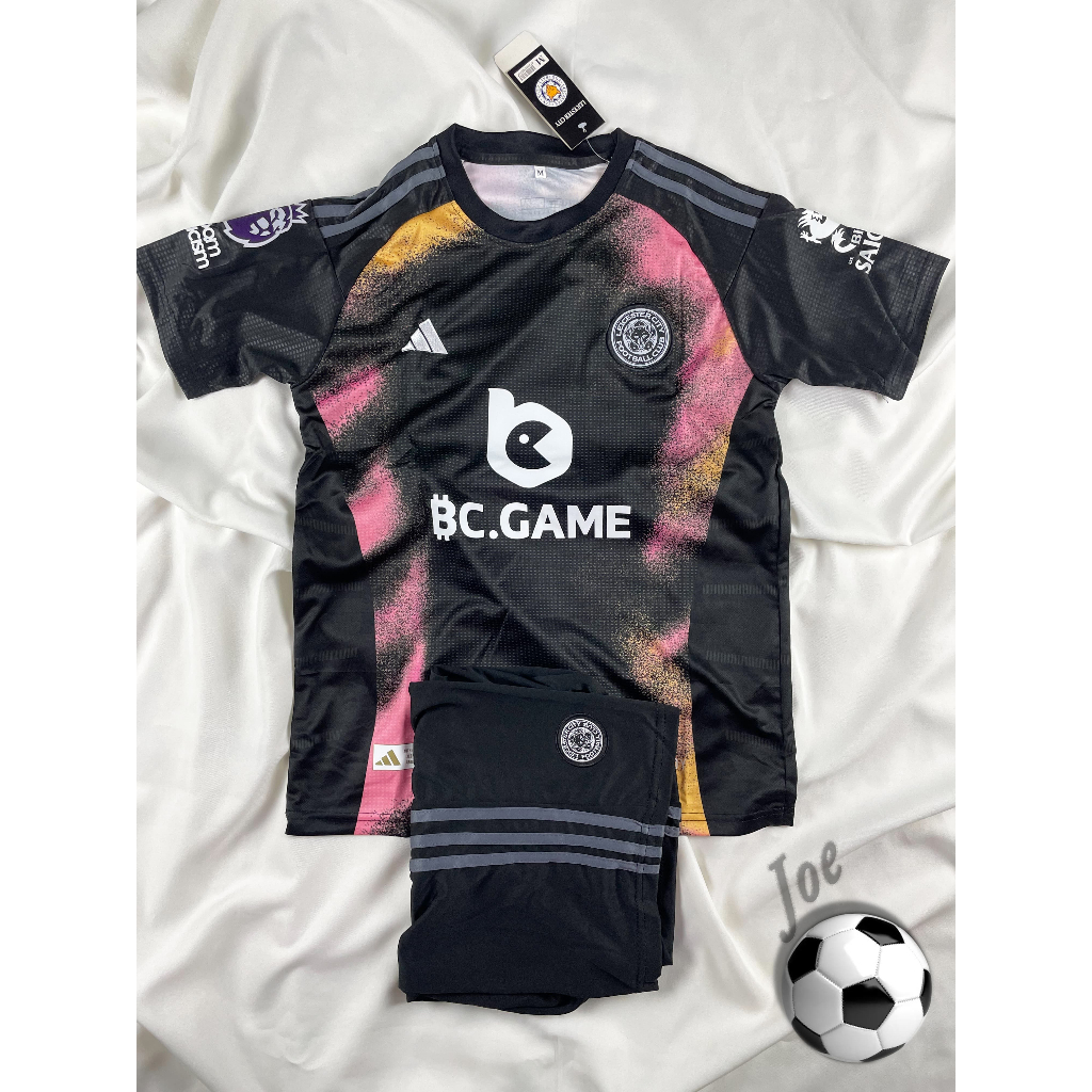 [New Season] ชุดบอล LEI (Black) เสื้อบอลและกางเกงบอลผู้ชาย ปี 2024-2025 ใหม่ล่าสุด