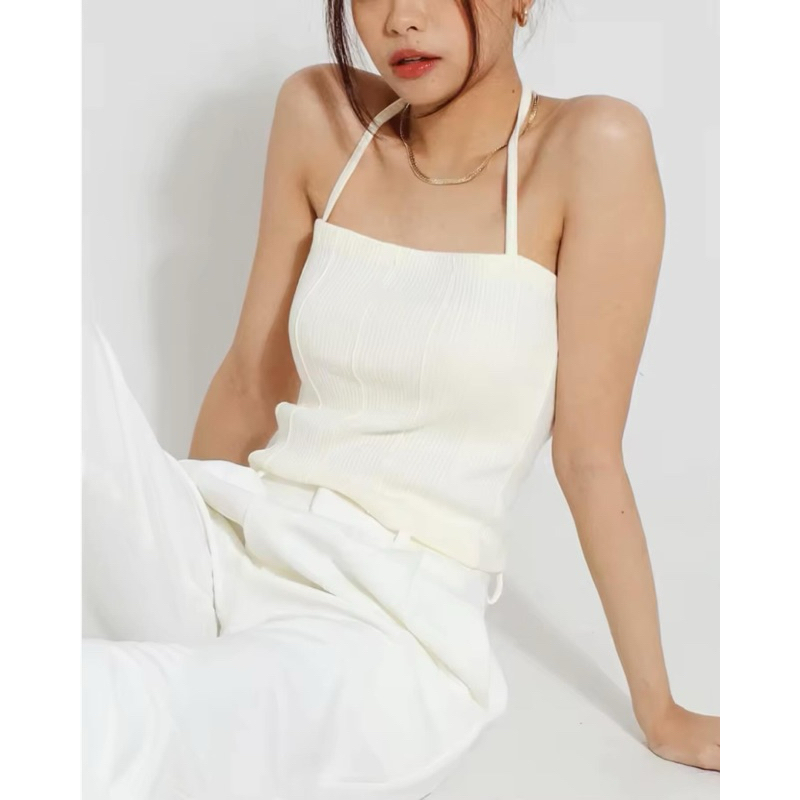 Girlsenberryyy bagels tops สีvanilla freesize