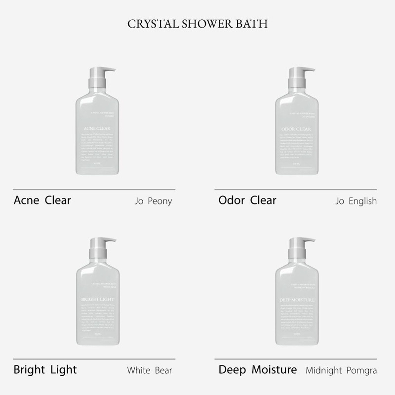 Shower Bath เจลอาบน้ำบำรุงผิว 4 กลิ่น 4 สูตร ให้ความหอมไม่ฉุน