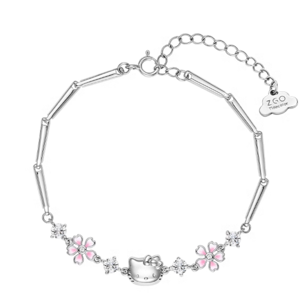 ZGO x Sanrio Hello Kitty - สร้อยข้อมือคิตตี้ ลิขสิทธิ์แท้พร้อมกล่อง