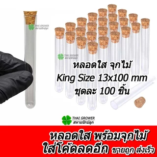 🇹🇭 (ขายส่ง!!)Tube Holder หลอดทดลองพลาสติก จุกไม้ก๊อก ใส่โรลสำเร็จได้