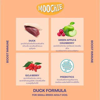 Moochie อาหารเปียกสำหรับลูกสุนัข สุนัขโต สูตรComplete&Balancedไม่เติมเกลือ ปราศจากธัญพืช ขนาด 70-85g