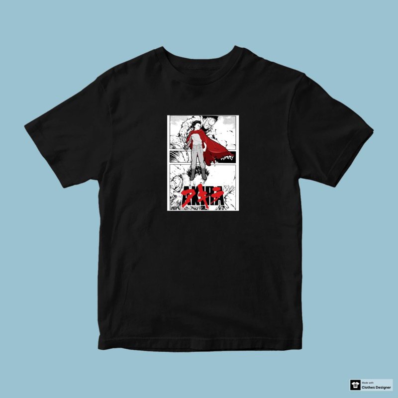 เสื้อยืด การ์ตูน มังงะ อนิเมะ อากิระ คนไม่ใช่คน akira manga japan anime