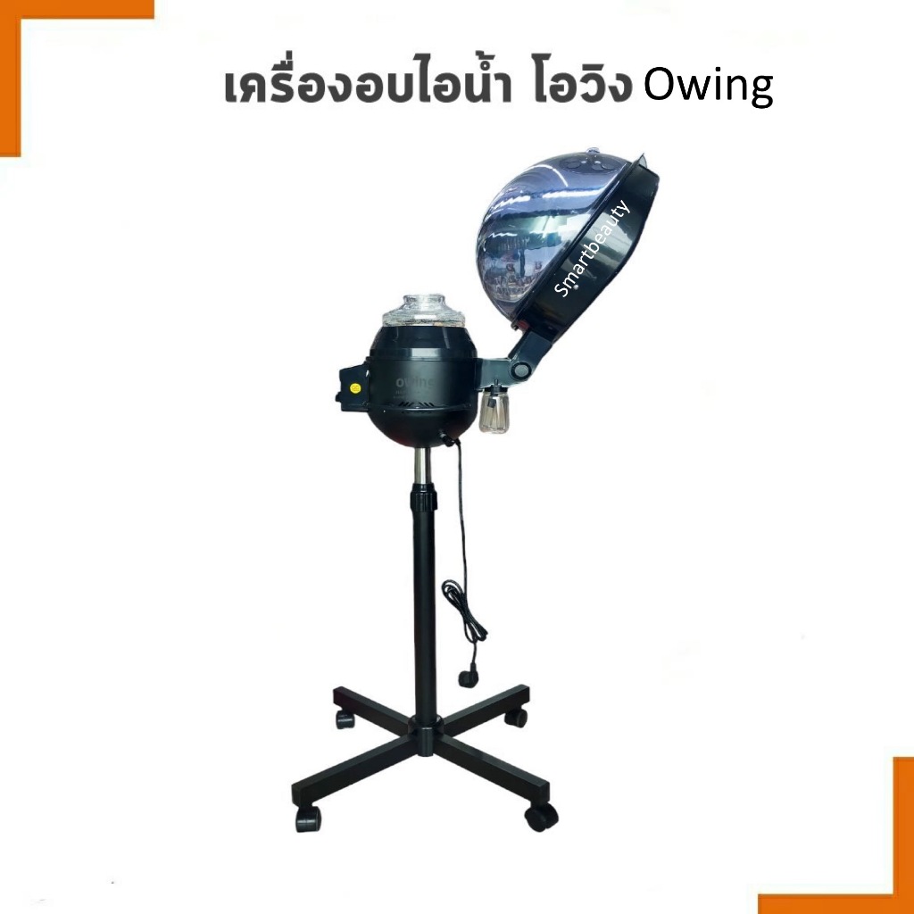 SUPER V INTER เครื่องอบไอน้ำ อลูดำ 600วัตต์ โอวิง Owing ของแท้ 100% รับประกัน 1 ปี ซุปเปอร์วี