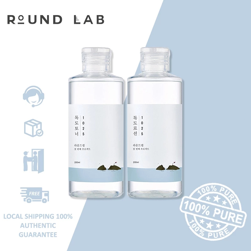 ของแท้ ，ROUND LAB Dokdo Toner 200ML
