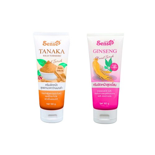 Sense Scrub Cream 100 g. เซนต์สครับ ครีมขัดหน้า