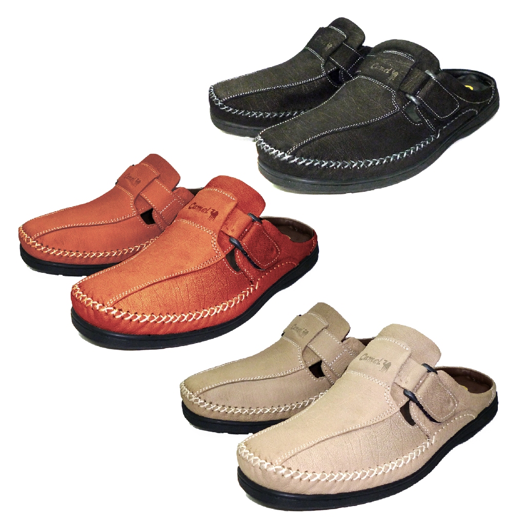 Camel รุ่น CM-109 รองเท้าผู้ชายหนังแท้
