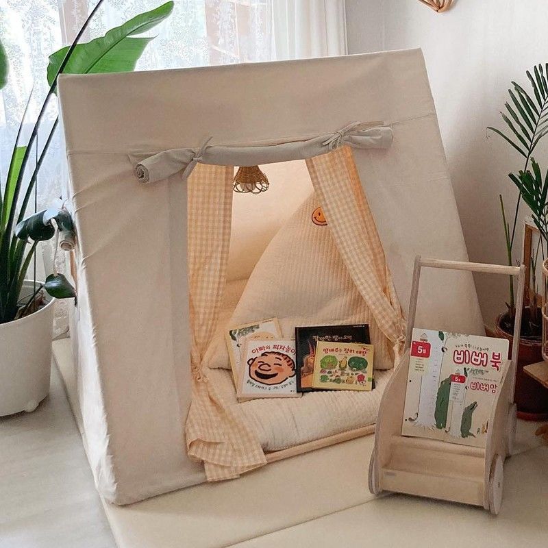 บ้านเด็ก​ บ้านของเล่น เต็นท์เด็ก โรงละครเด็ก บ้านตั้งแคมป์กลางแจ้ง เต็นท์ปราสาทสำหรับเด็กชายและเด็กหญิง เต็นท์สามเหลี่ยม