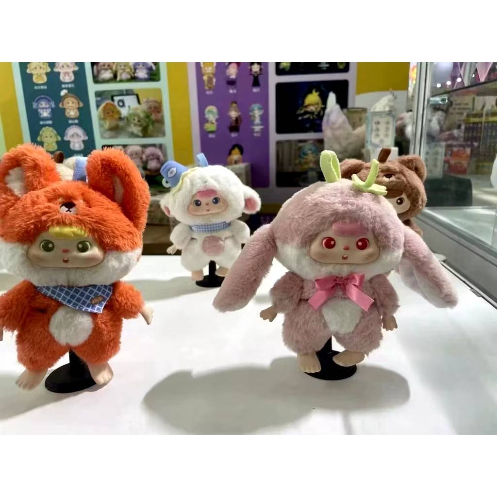 พร้อมส่งในไทย !! กล่องสุ่ม กล่องจุ่ม ยกบล็อก Miyee Cafe Plush Blind Box แท้100% มีหน้าร้าน