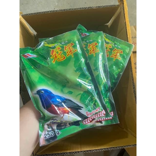 อาหารนกบินหลา (ขนาดใหญ่250g X 3 ถุง) อาหารนกกางเขน อาหารนกบินหลา บินหลาดง champ แชมป์ สุดคุ้ม ประหยัดค่าจัดส่ง