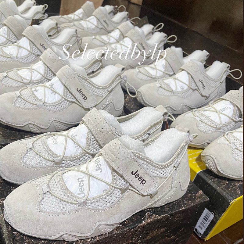 (ใส่โค้ทลดเพิ่ม30%)(Pre order)Jeep x The spirit of adventure Marry Jane shoe รองเท้า Jeep