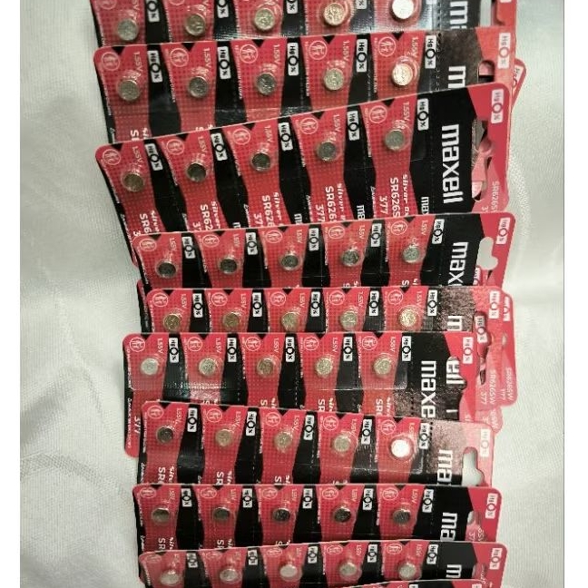 ถ่านกระดุม Maxellของแท้ SR-626SW/SR-621SW ถ่านใส่นาฬิกาข้อมือ