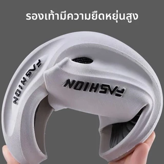 รองเท้าแตะแฟชั่น ทรงสปอร์ต สีสวย มีความยืดหยุ่นสูง รับรูปเท้าได้ดี มีให้เลือกทั้งหมด 4 สี