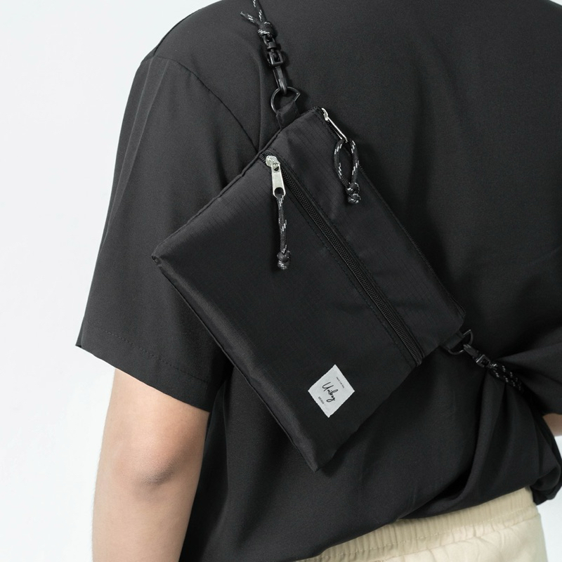 กระเป๋าสะพายข้าง SACOCHE BAG ผ้าร่ม พร้อมจัดส่ง ส่ง 1-2วัน