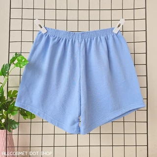 กางเกงขาสั้นสาวอวบ Pretty Pants สายฝอ น่ารัก สีสดใส สวมใส่สบาย ใส่นอน ใส่อยู่บ้าน Lady ผู้หญิง By A.COSMET