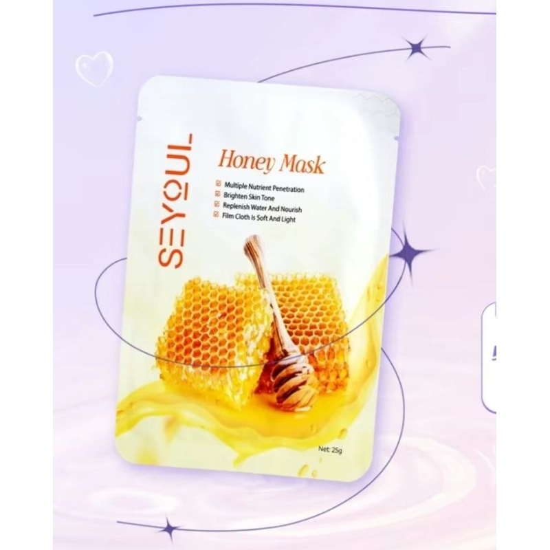 มาส์กน้ำผึ้ง-สำลี-คลีนซิ่ง Seyoul