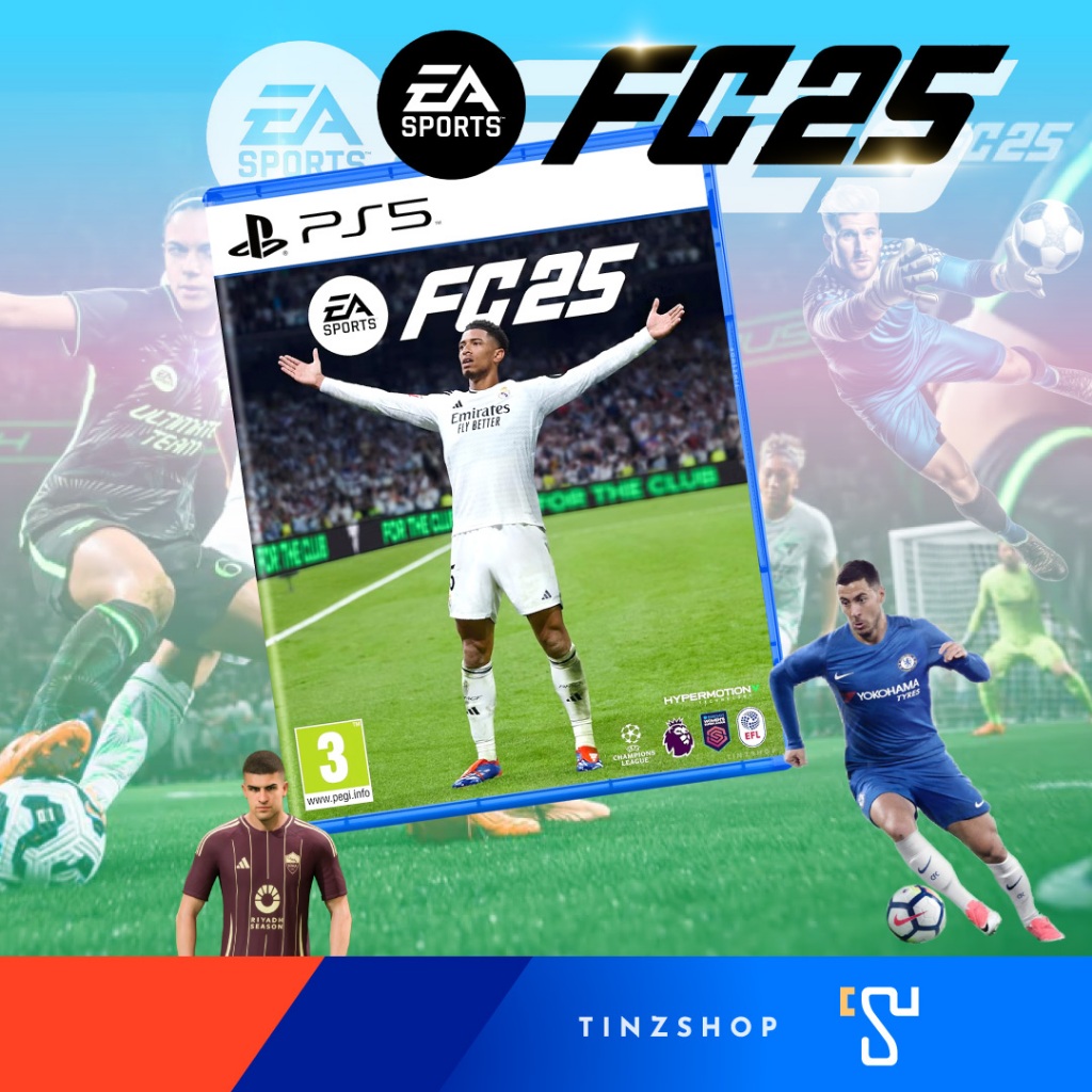 [เกมใหม่ พร้อมส่ง] PlayStation PS5 Game EA SPORTS FC25 / เกม FC 25 เกมฟุตบอลปี 2025