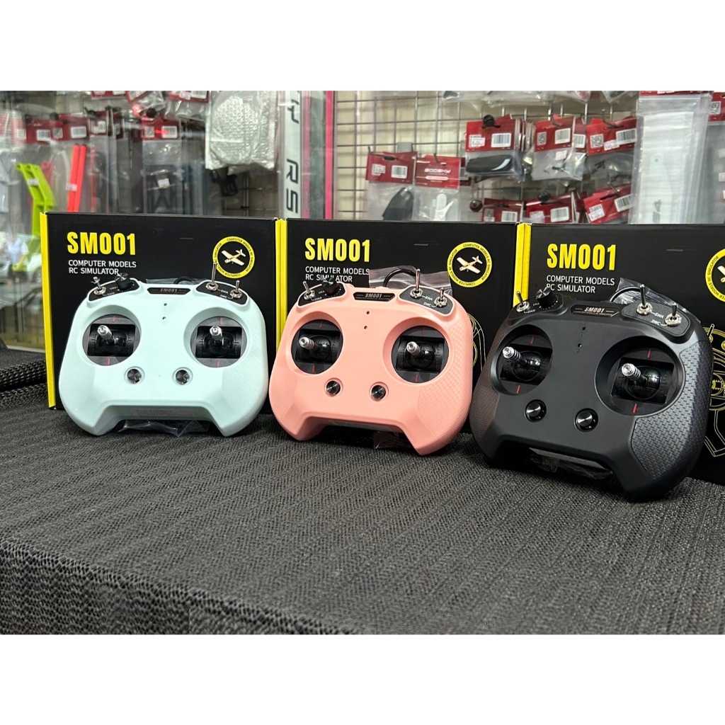 รีโมทฝึกบินซิมยี่ห้อFLYSKY SM001 เล่นได้กับโปรแกรมPhoenix,Next และอื่นๆ หัวต่อเป็น USB ไม่ต้องใช้แบตหรือถ่านใดๆ