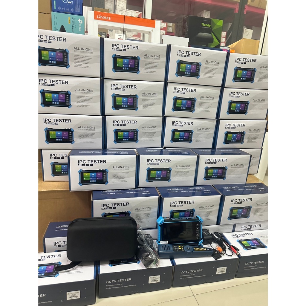 CCTV Tester เครื่องเทสกล้องวงจรปิด 5 ระบบ ALL-IN-ONE  IP /HD-TVI/CVI/AHD/HD-SDI/CVBS รุ่น IPC- 5100C Plus