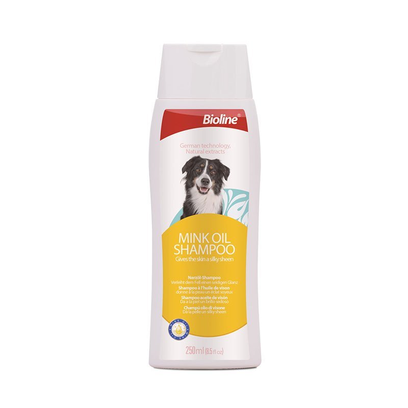 Bioline แชมพูสุนัข มิงค์ออยล์ Bioline Mink Oil Dog Shampoo 250ml -BL(2007)