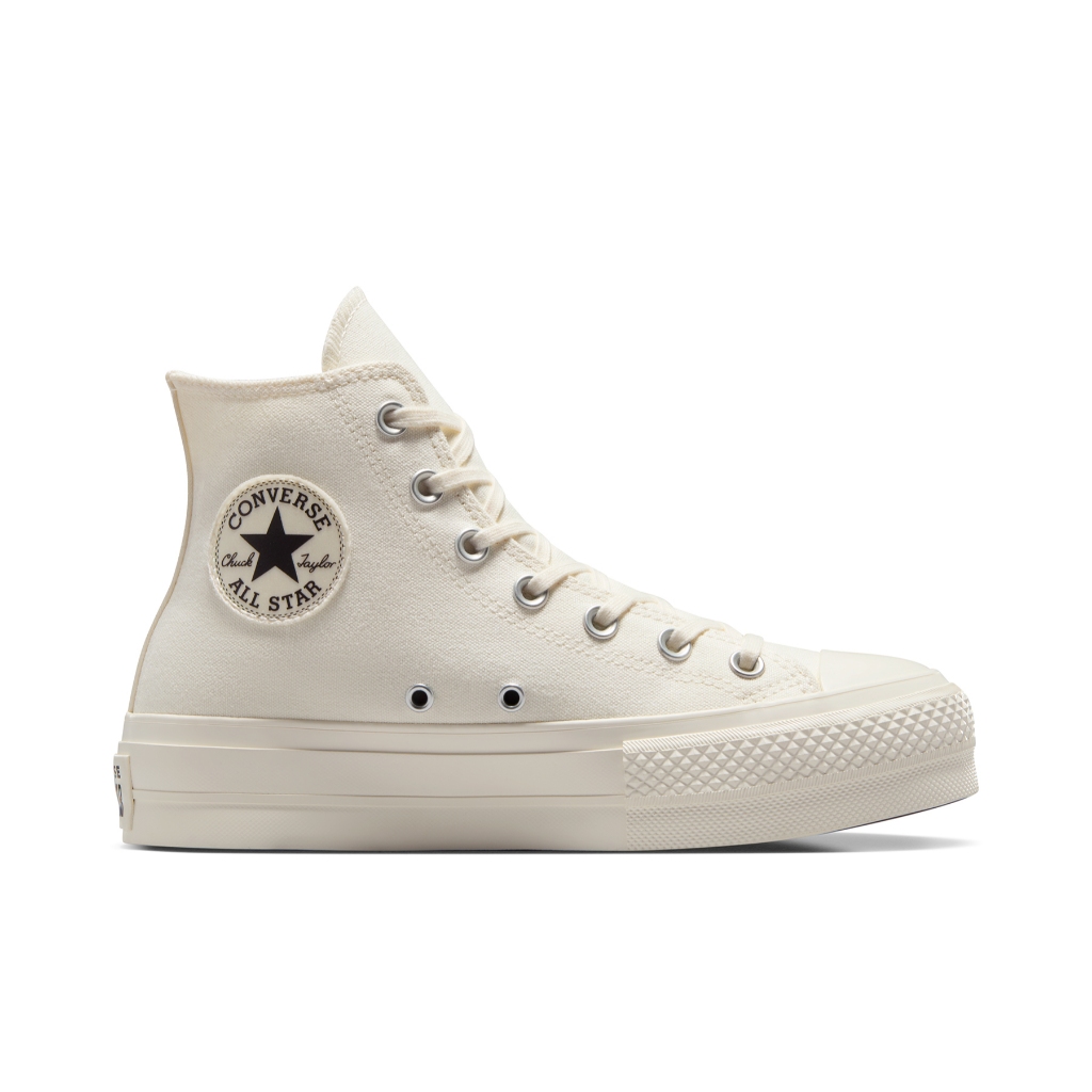 CONVERSE รองเท้า CTAS LIFT MENDED EMBELLISHMENT HI WHITE ผู้หญิง A12512CF_H4WTXX