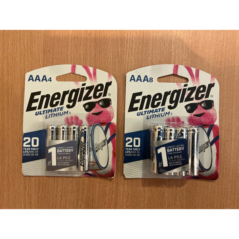Energizer Ultimate Lithium AAA, 4 or 8 or 16 Packs, Best Before 2041 (New)