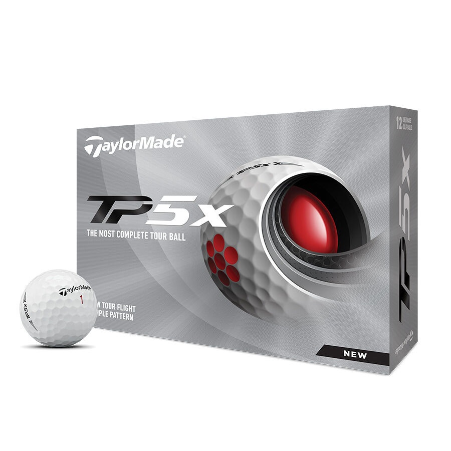 ลูกกอล์ฟ 5 ชั้น TAYLORMADE TP5X GOLF BALLS รหัสสินค้า N76000-NS