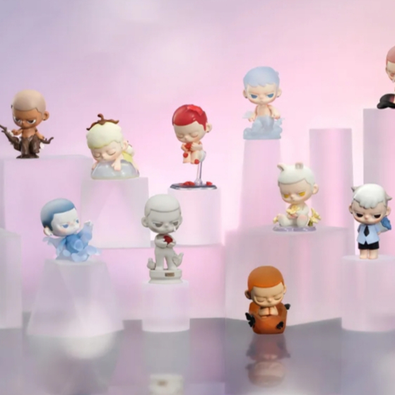 POPMART Kubo Breathing In Series Figures