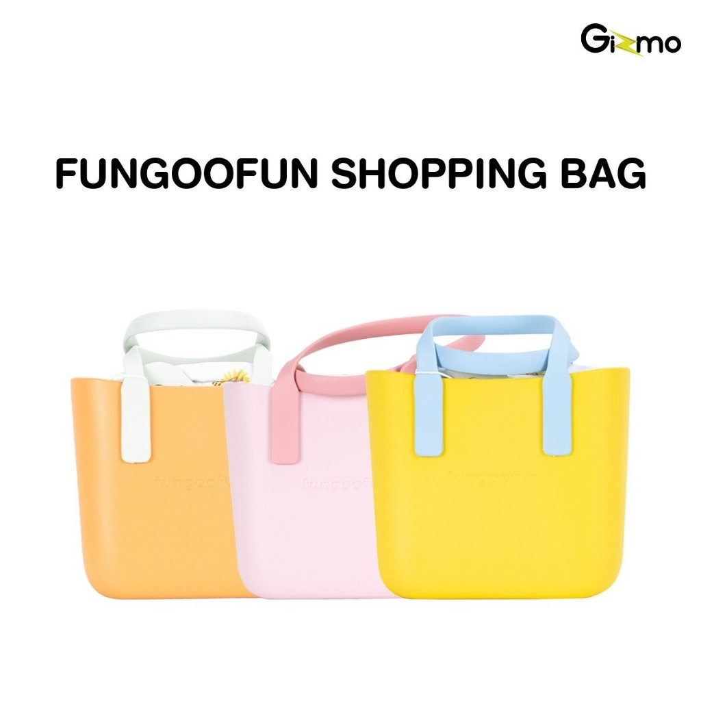 Fungoofun Shopping Bag กระเป๋า ถือ อเนกประสงค์ 3 มิติ กันน้ํา