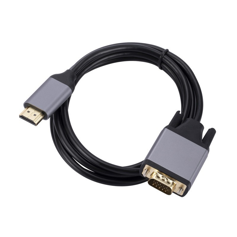 สายHDMI To VGA ความยาว1.8เมตร จากสัญญาณHDMI ออกVGA