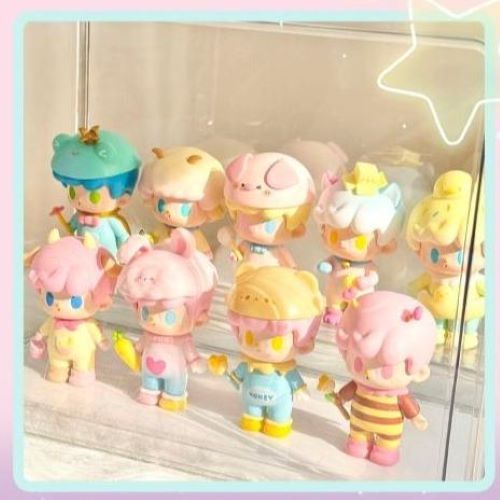 (สุ่ม/พร้อมส่ง ) โมเดลสีพาลเทล น้องบันบี่ Genuine Bunby Dream Adventure