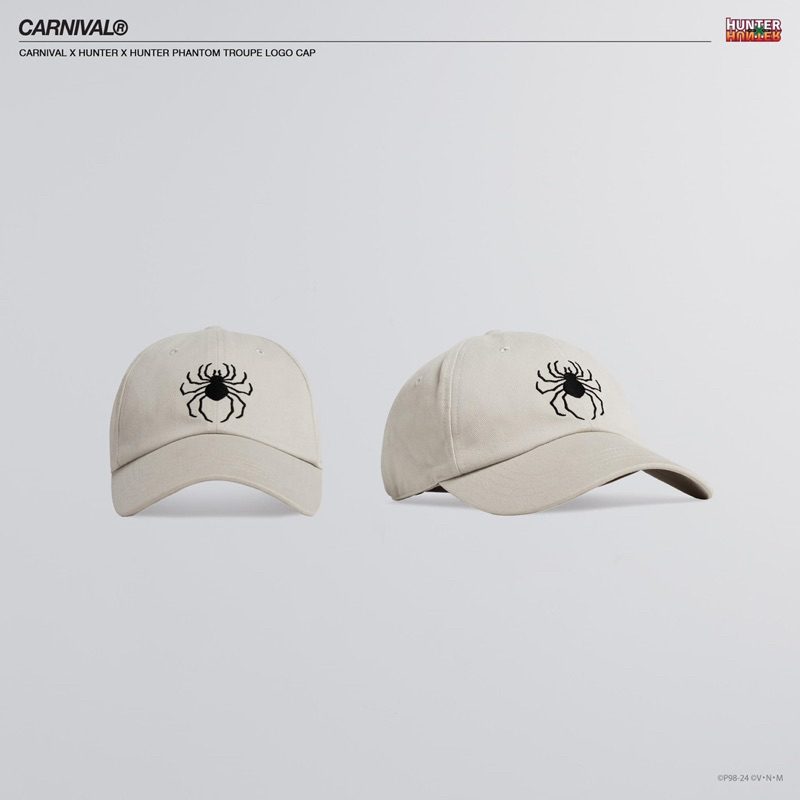 (พร้อมส่ง) ของแท้ 100% CARNIVAL® & Hunter x Hunter Collection LOGO CAP