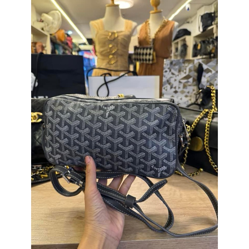 กระเป๋าหนังสะพายข้างกอยาร์ด goyard มือสอง สภาพ99%