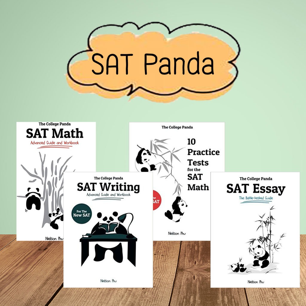 หนังสือเตรียมสอบ SAT Panda Set (ชุดแรก ปี 2016)
