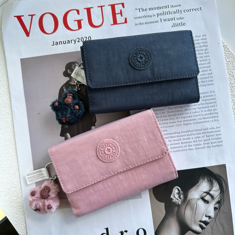 Kipling pixi wallet ช่องเยอะ จุๆ