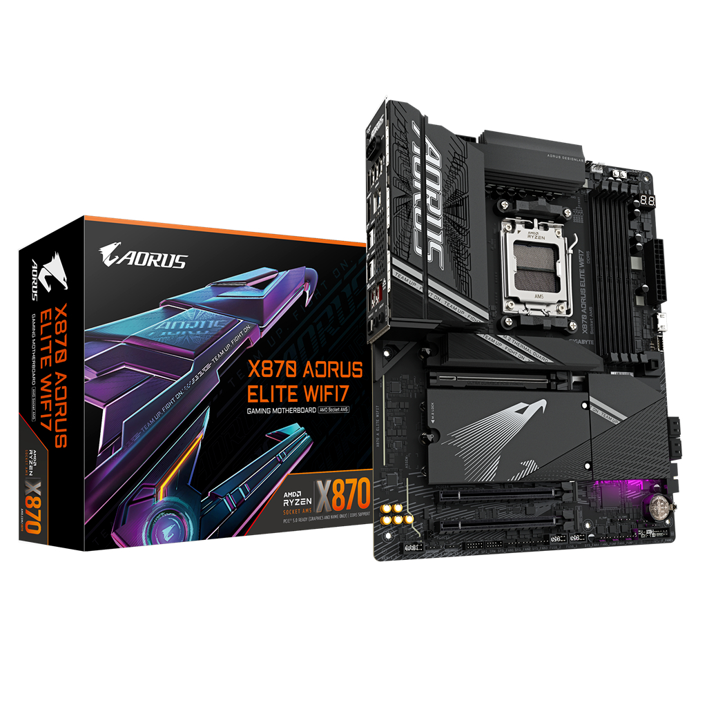 GIGABYTE X870 AORUS ELITE WIFI7 DDR5 (AMD Socket AM5)