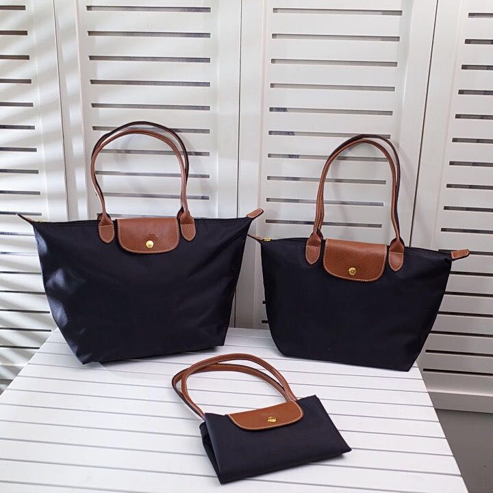 French casual Large/Medium Long Handle dumpling bag versatile shoulder crossbody